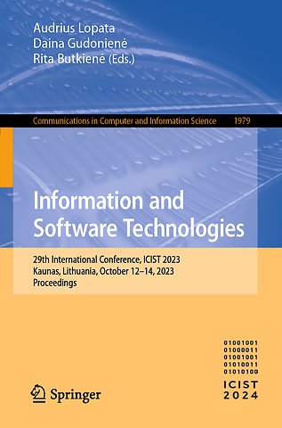 Information and Software Technologies