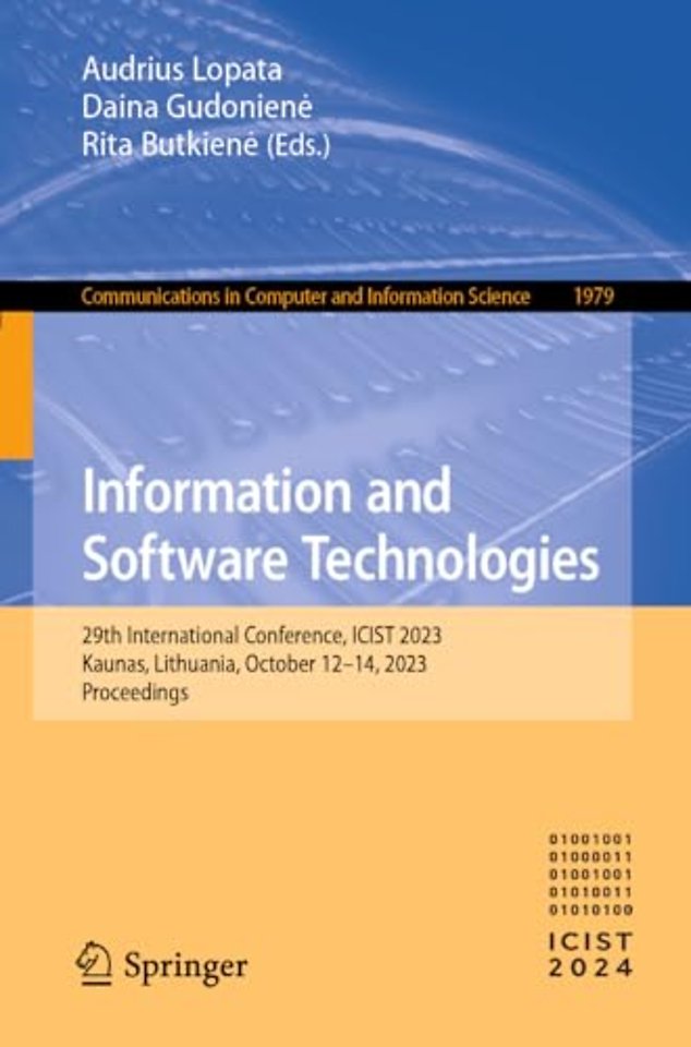 Information and Software Technologies