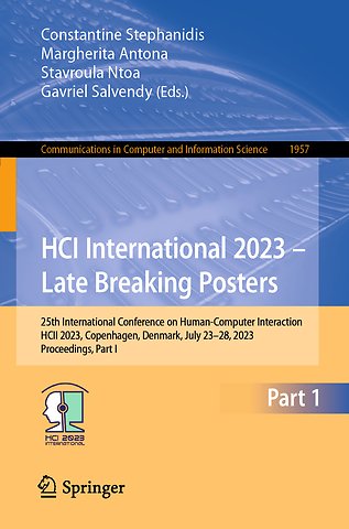 HCI International 2023 – Late Breaking Posters
