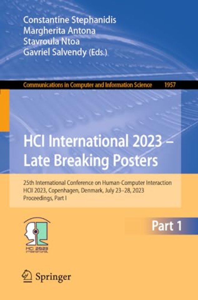 HCI International 2023 – Late Breaking Posters
