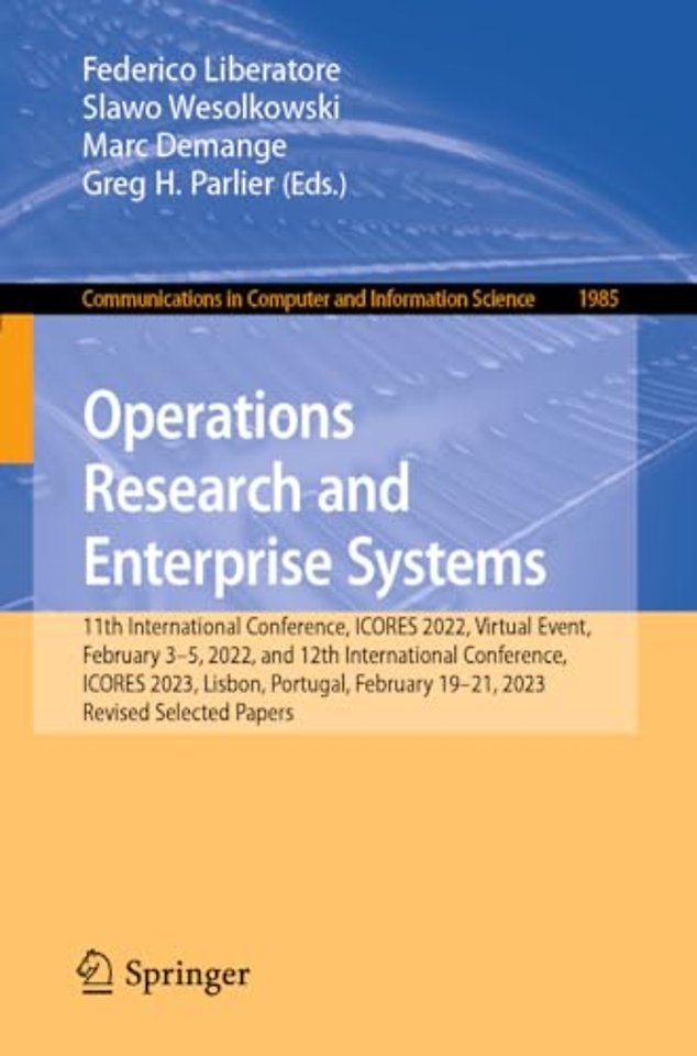 Operations Research and Enterprise Systems