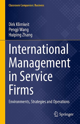 International Management in Service Firms