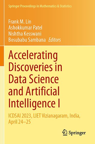 Accelerating Discoveries in Data Science and Artificial Intelligence I