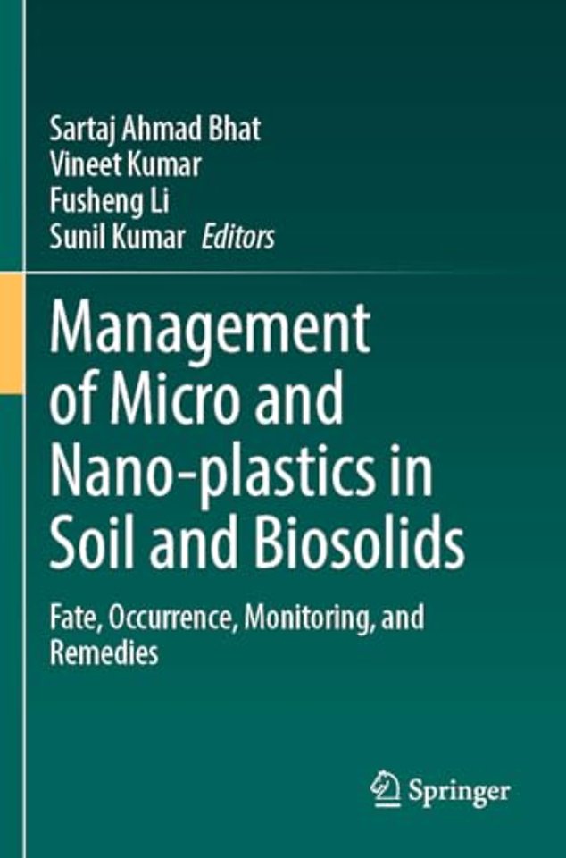 Management of Micro and Nano-plastics in Soil and Biosolids