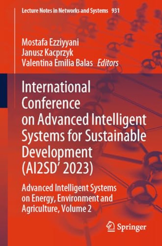 International Conference on Advanced Intelligent Systems for Sustainable Development (AI2SD'2023)