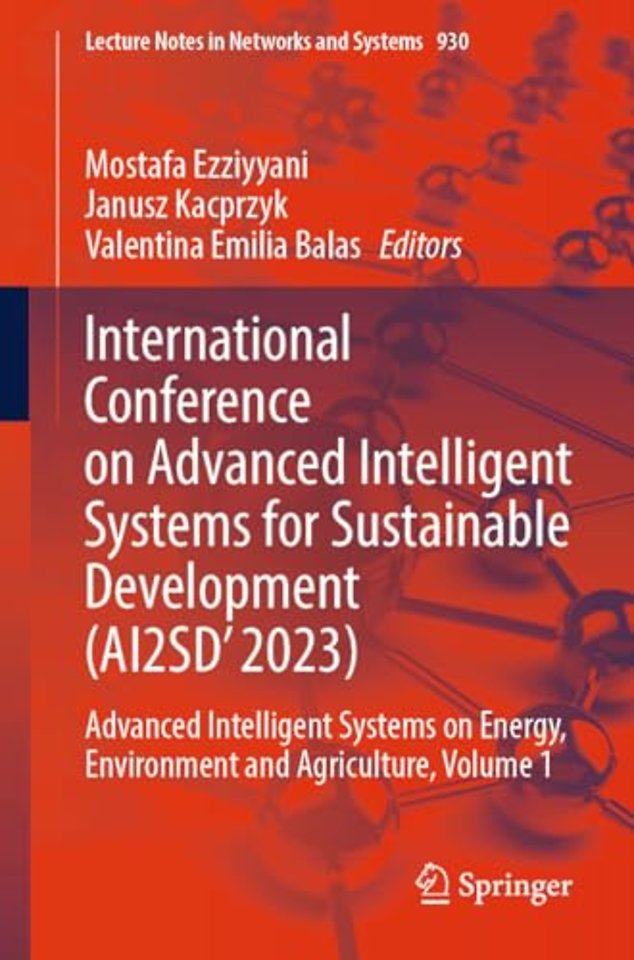 International Conference on Advanced Intelligent Systems for Sustainable Development (AI2SD'2023)