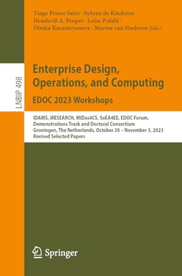 Enterprise Design, Operations, and Computing. EDOC 2023 Workshops                                                                                 