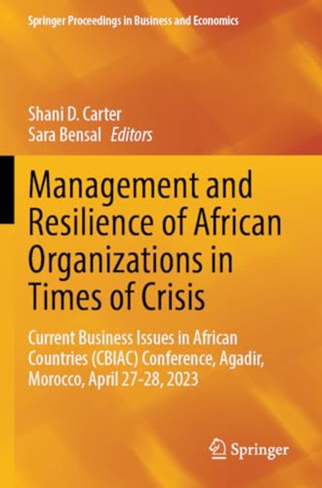 Management and Resilience of African Organizations in Times of Crisis
