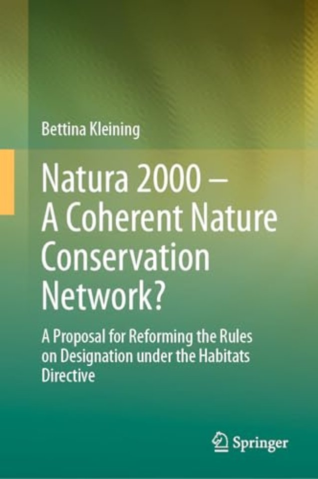 Natura 2000 – A Coherent Nature Conservation Network?