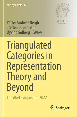 Triangulated Categories in Representation Theory and Beyond