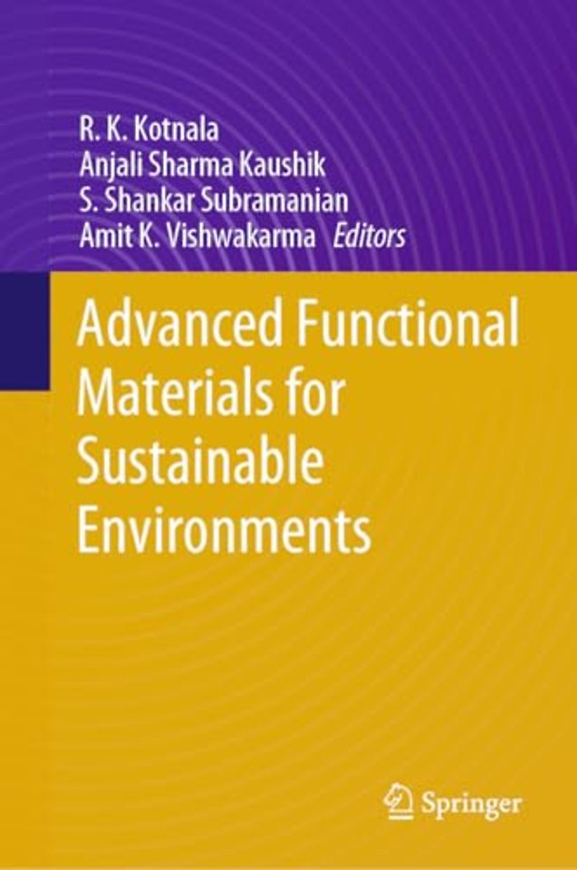 Advanced Functional Materials for Sustainable Environments