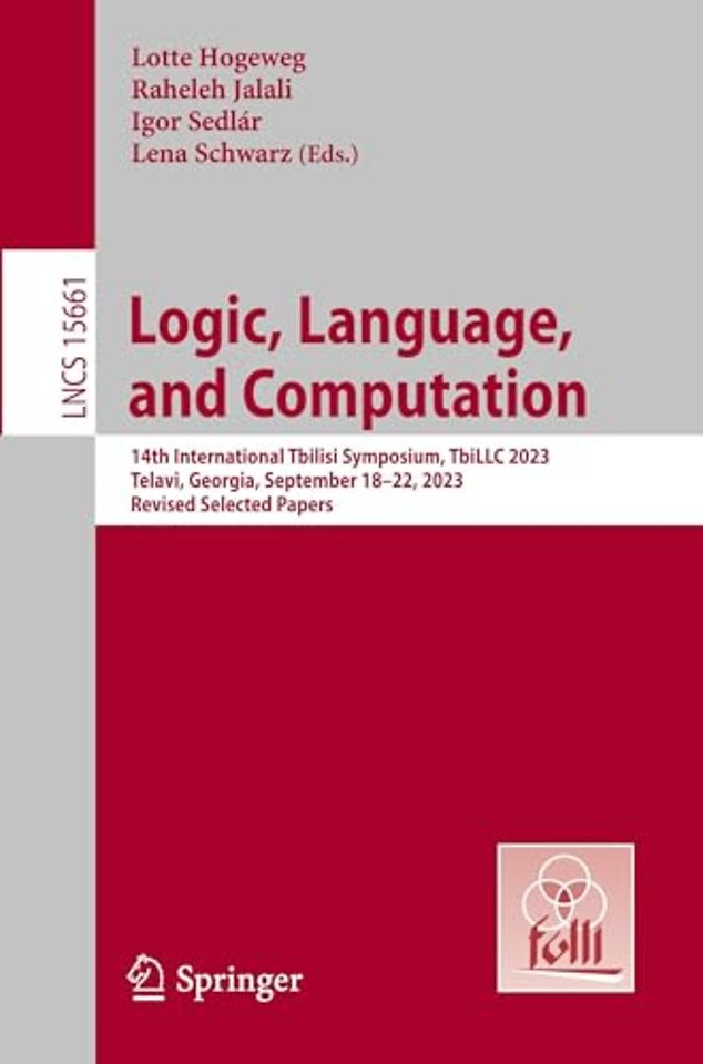 Logic, Language, and Computation