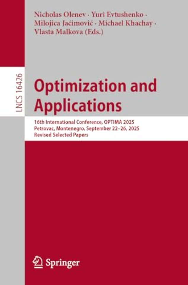 Optimization and Applications