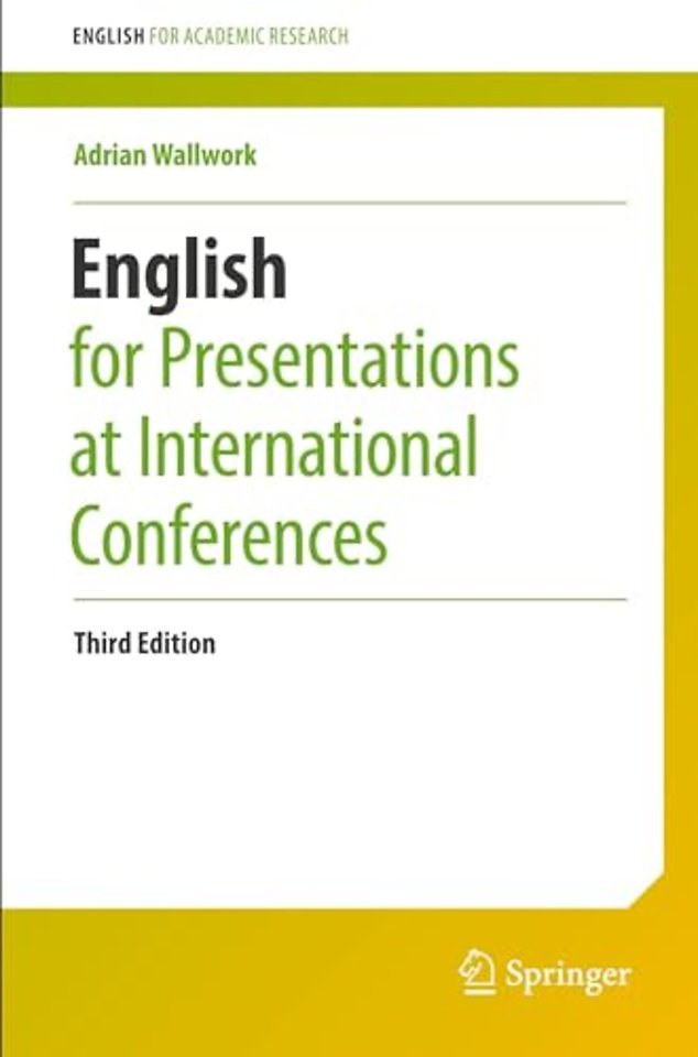 English for Presentations at International Conferences