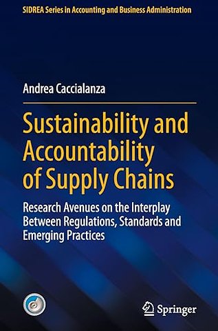 Sustainability and Accountability of Supply Chains