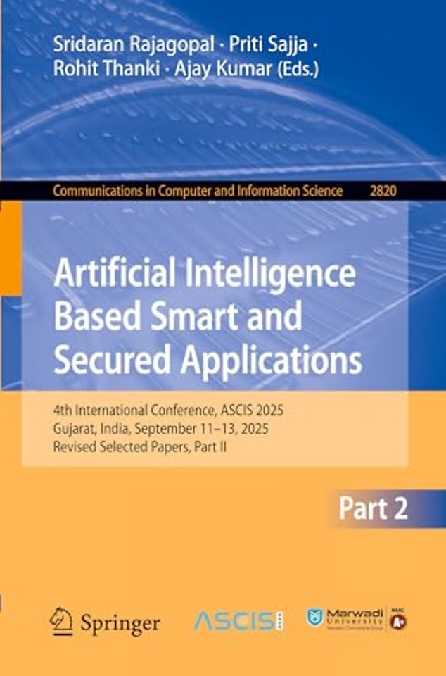 Artificial Intelligence Based Smart and Secured Applications