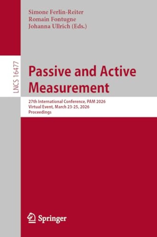 Passive and Active Measurement