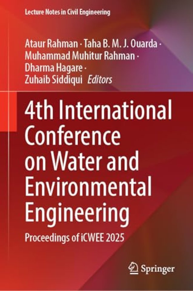 4th International Conference on Water and Environmental Engineering