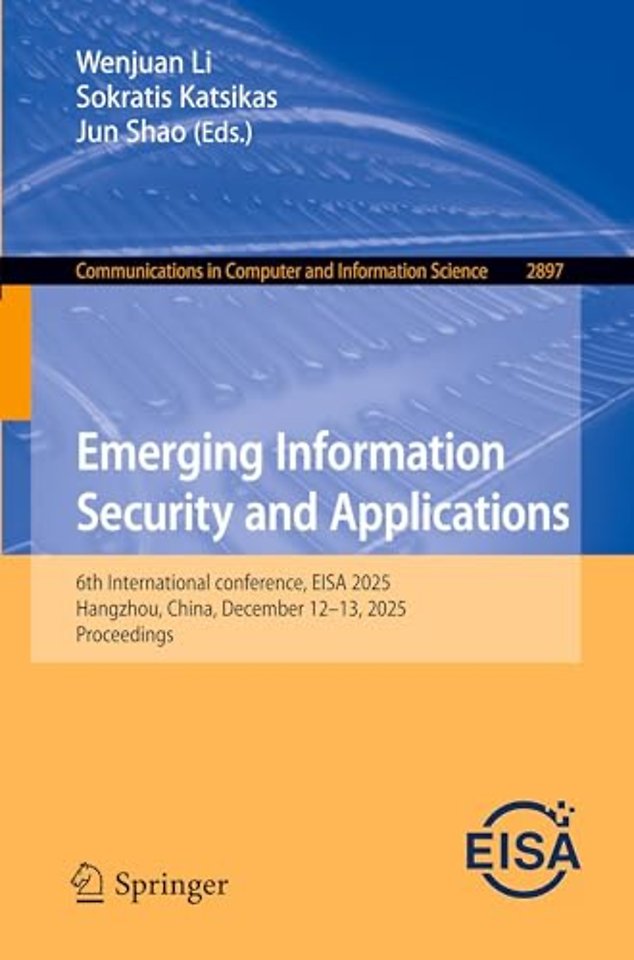 Emerging Information Security and Applications