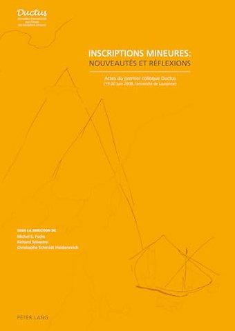 Inscriptions Mineures: Nouveautes Et Reflexions
