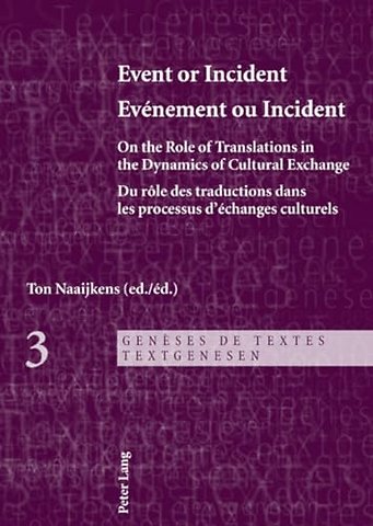 Event or Incident- Evenement ou Incident