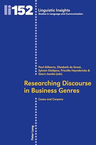 Researching Discourse in Business Genres