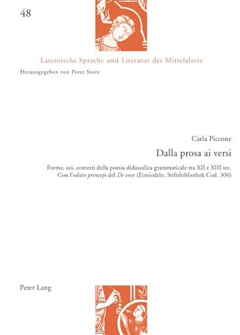 Dalla Prosa Ai Versi