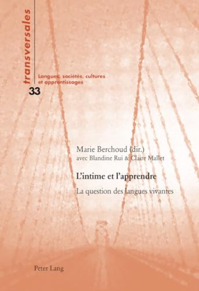 L'Intime Et l'Apprendre