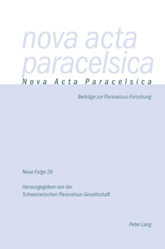 Nova ACTA Paracelsica 26/2013 2014