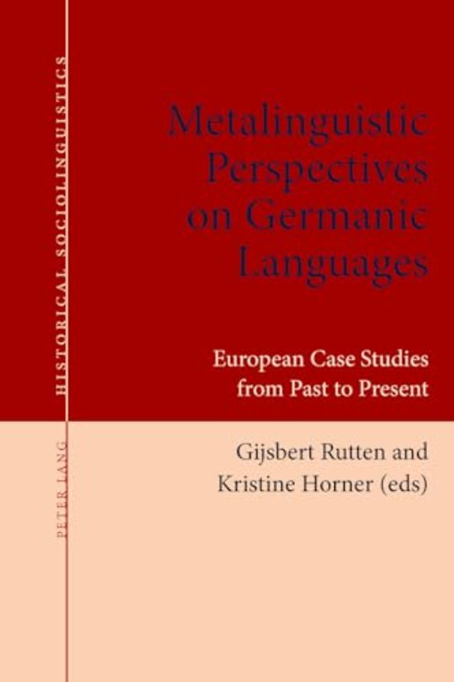 Metalinguistic Perspectives on Germanic Languages