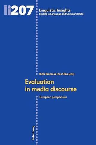 Evaluation in media discourse