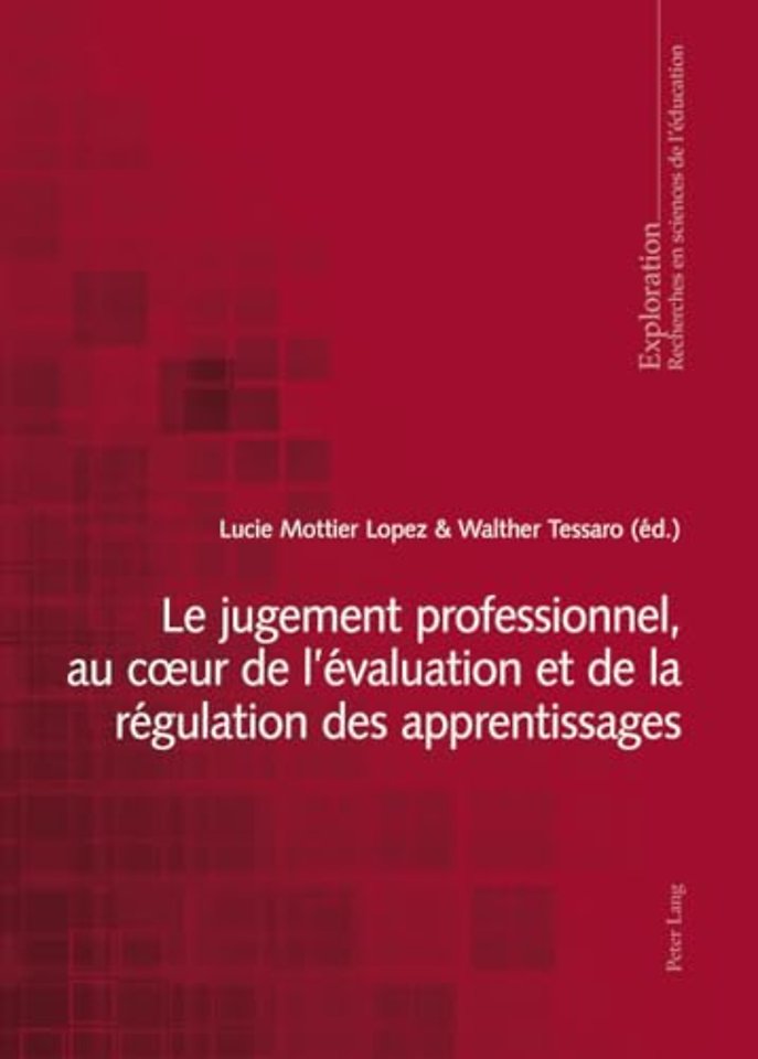 Le Jugement Professionnel, Au Coeur de l'Evaluation Et de la Regulation Des Apprentissages