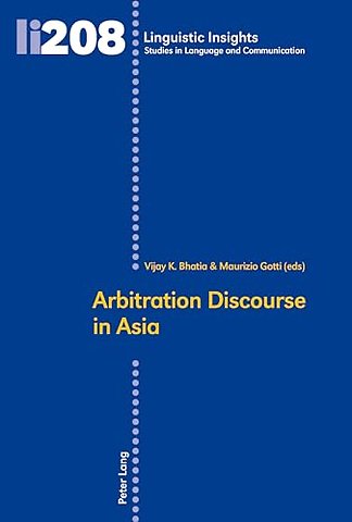 Arbitration Discourse in Asia