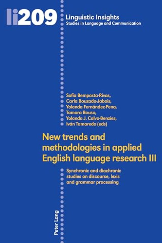 New trends and methodologies in applied English language research III