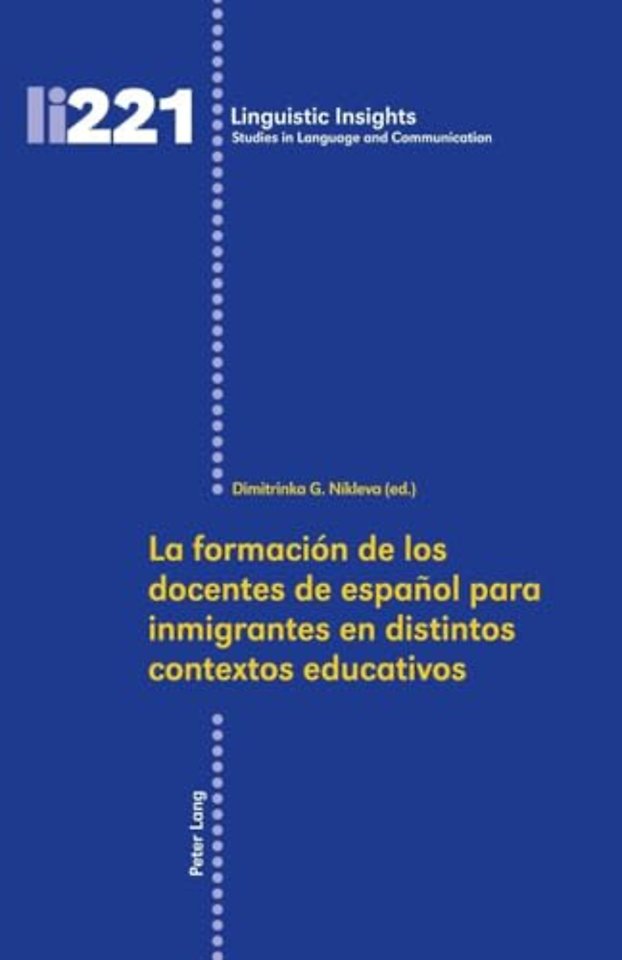 La formacion de los docentes de espanol para inmigrantes en distintos contextos educativos