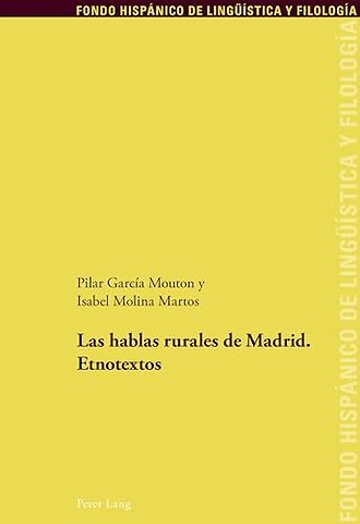 Las hablas rurales de Madrid