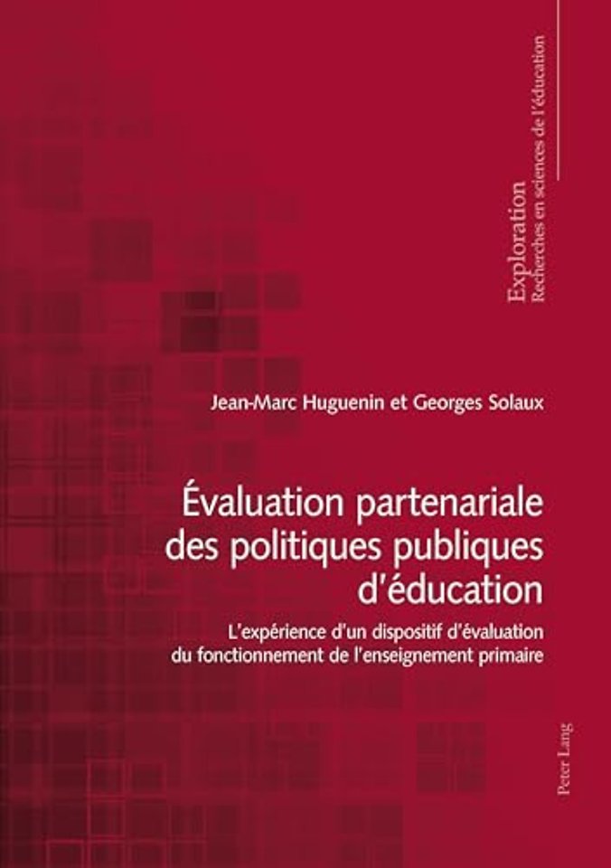 Evaluation Partenariale Des Politiques Publiques d'Education