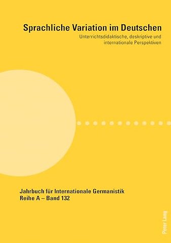 Sprachliche Variation im Deutschen