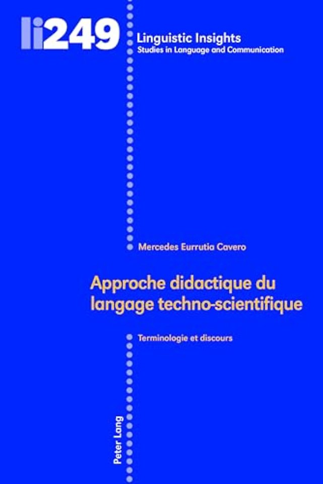 Approche didactique du langage techno-scientifique