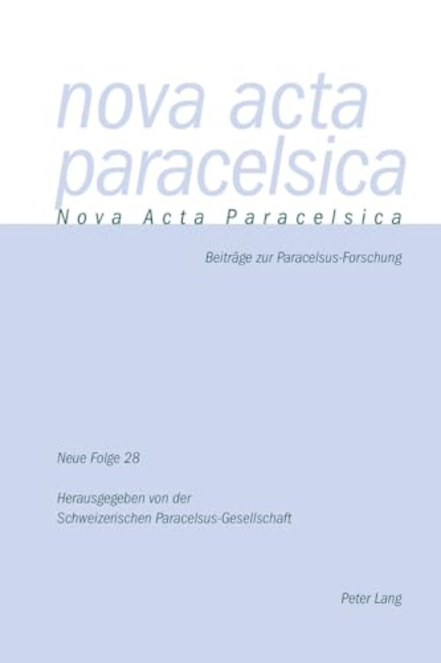 Nova ACTA Paracelsica 28/2018