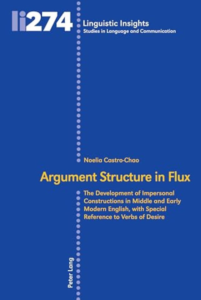 Argument Structure in Flux