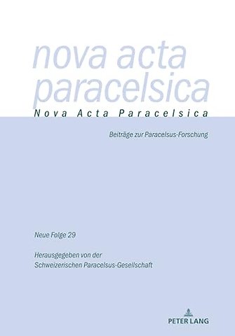 Nova Acta Paracelsica 29/2021