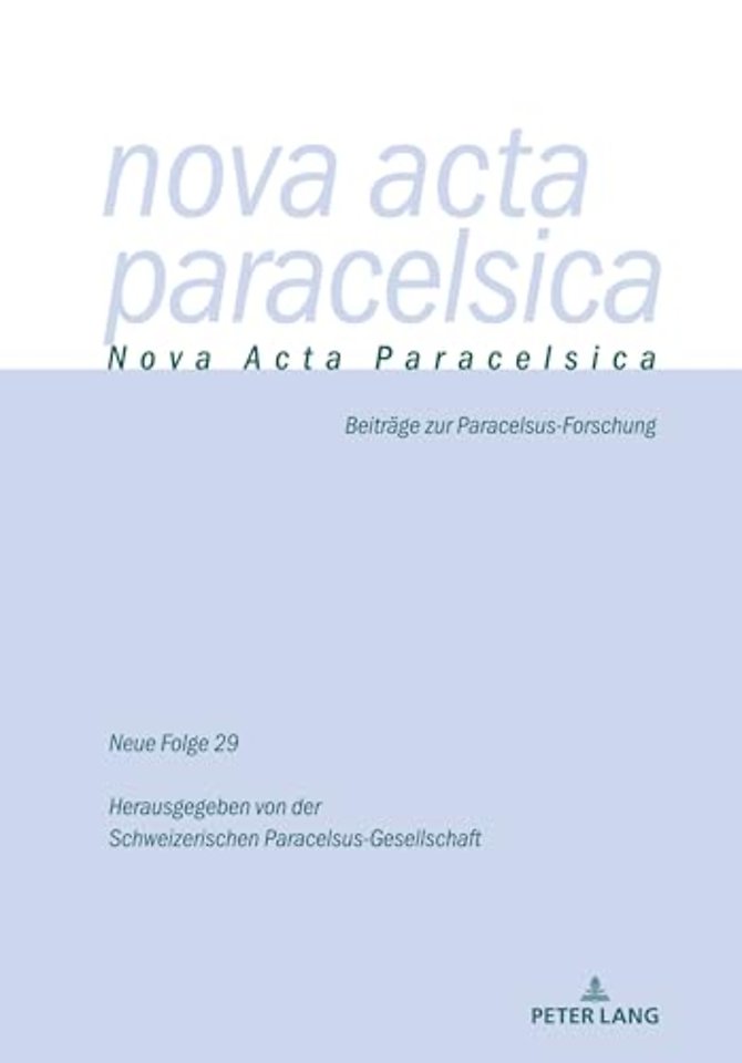 Nova Acta Paracelsica 29/2021