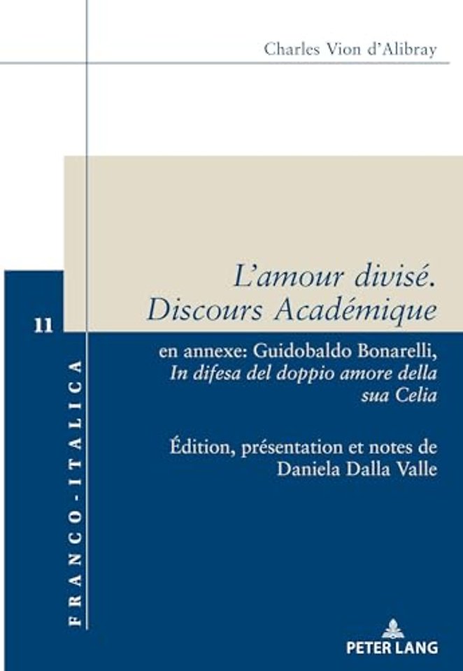 L'amour divise. Discours Academique.