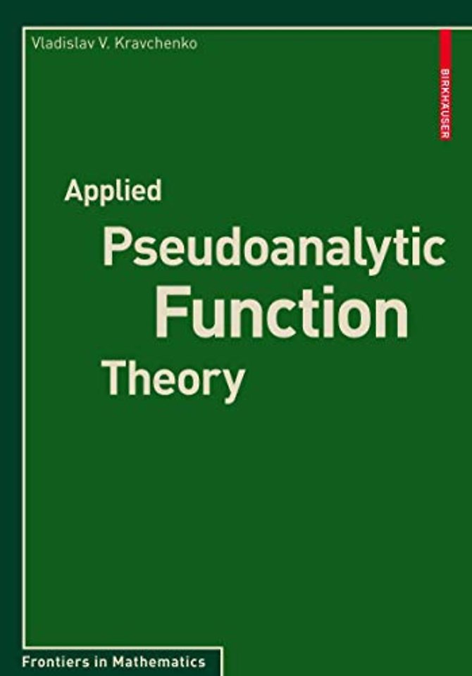 Applied Pseudoanalytic Function Theory