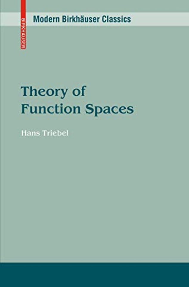 Theory of Function Spaces