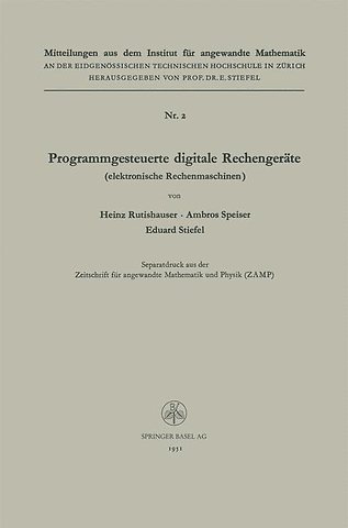Programmgesteuerte digitale Rechengeräte (elektronische Rechenmaschinen)