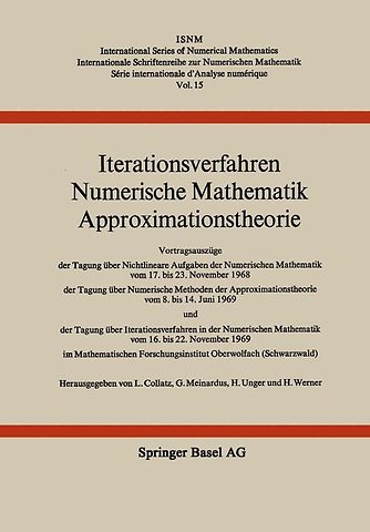 Iterationsverfahren Numerische Mathematik Approximationstheorie