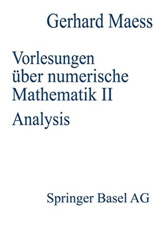 Vorlesungen über numerische Mathematik