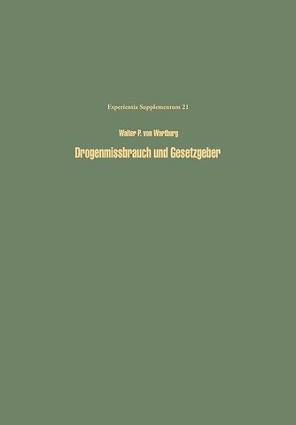 Drogenmissbrauch und Gesetzgeber